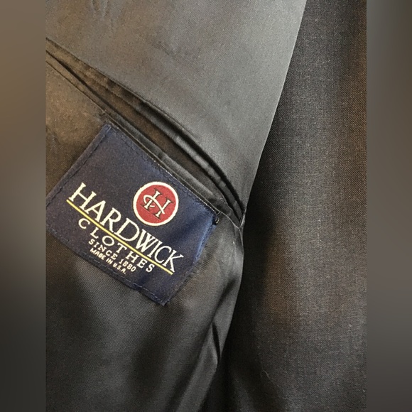 Hardwick Man’s Charcoal Gray Suit 48L / 42L NWT - Picture 5 of 10
